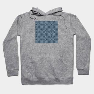 Art Deco Squares - Cream + Navy Hoodie